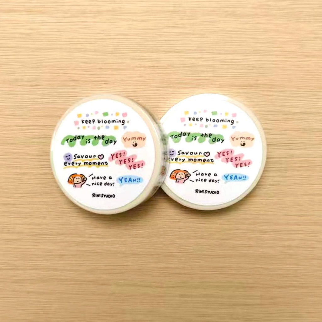 Have a nice day mini Washi Tape - decoration tape RiN! Studio