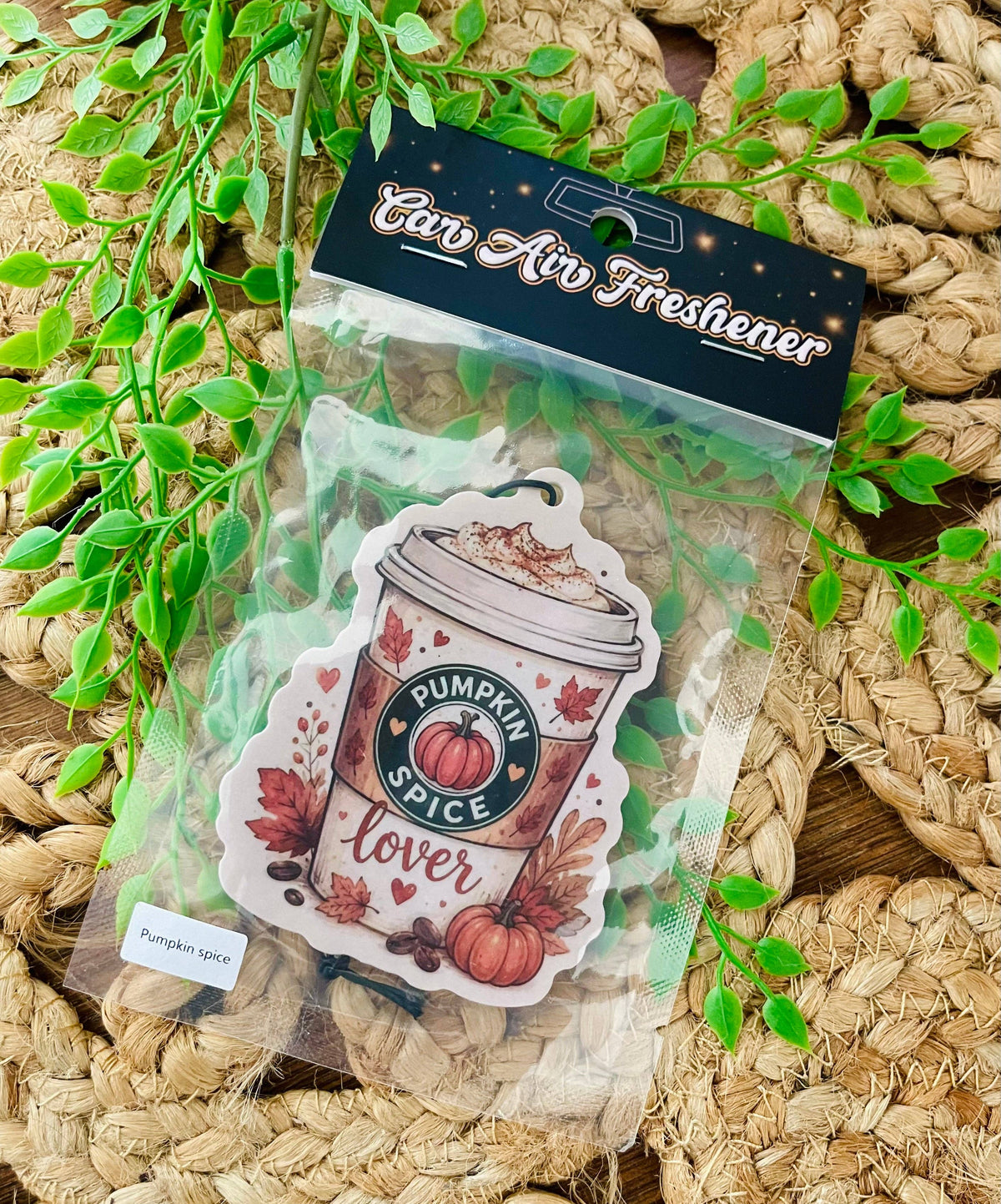 Pumpkin Spice Lover Fall Air Freshener