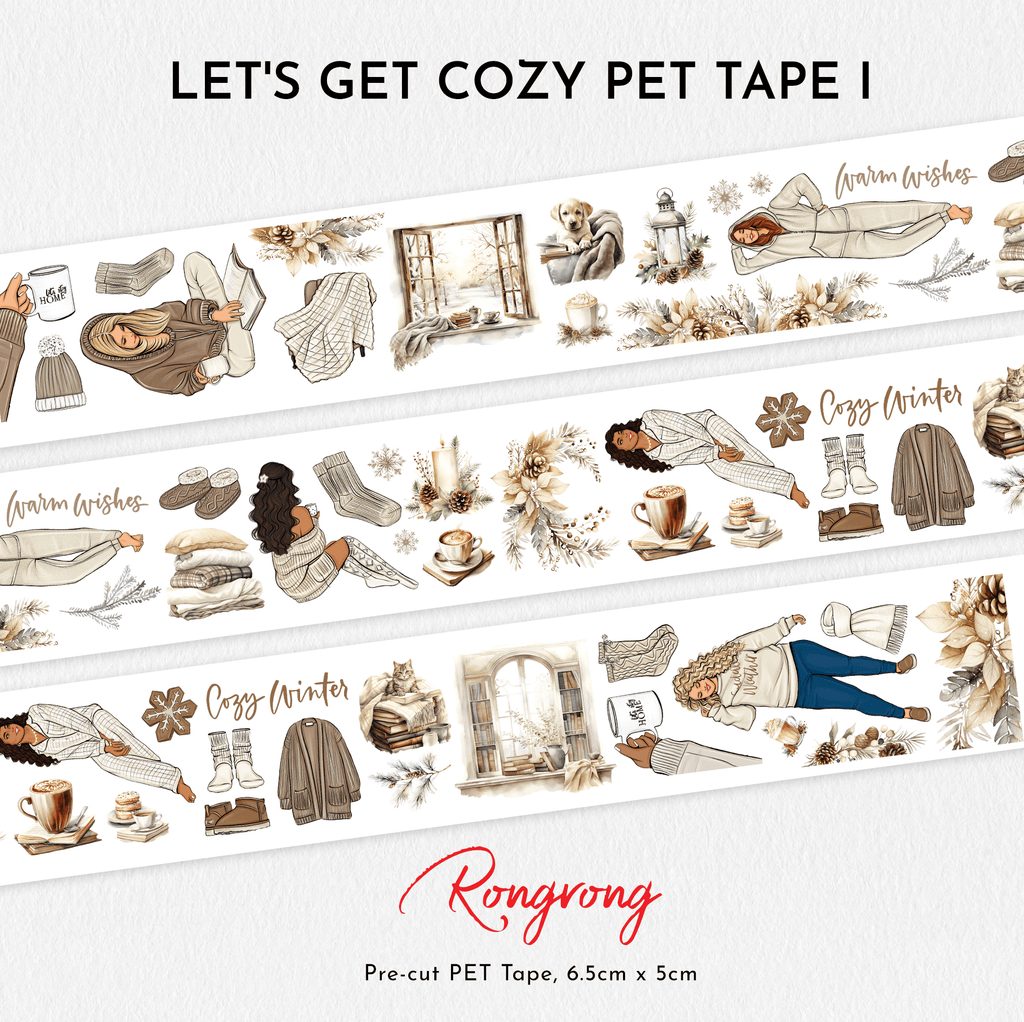 Cozy Winter Pre-cut PET Tape Box