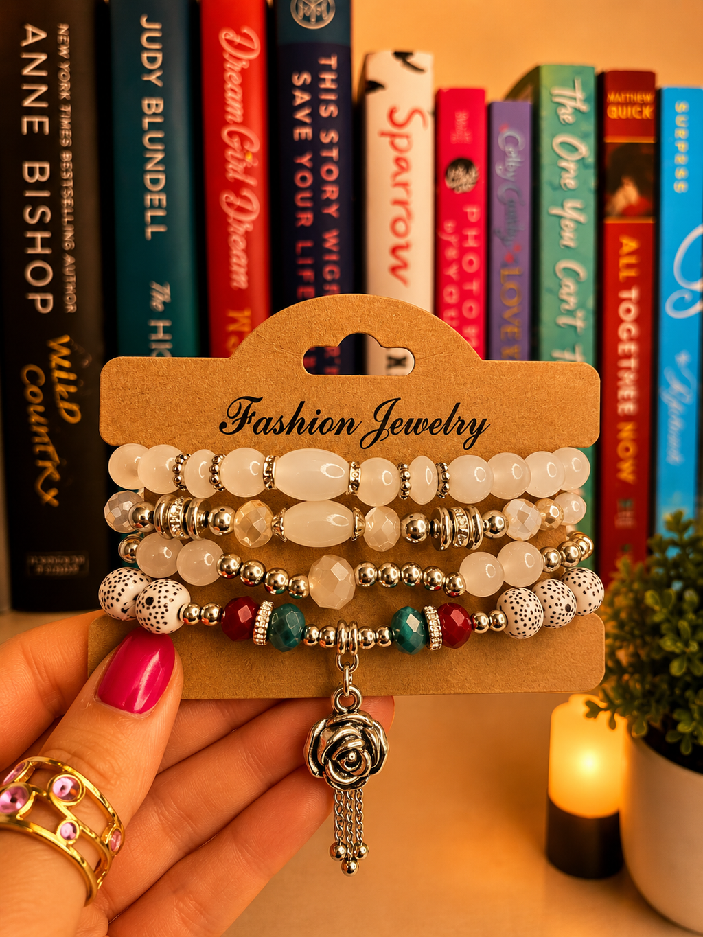Bohemian Layered Beaded Bracelets