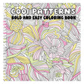 Cool Patterns Bold and Easy Coloring Book (Spiral Hardcover)
