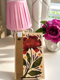 Burgundy Bloom Layflat Notebook
