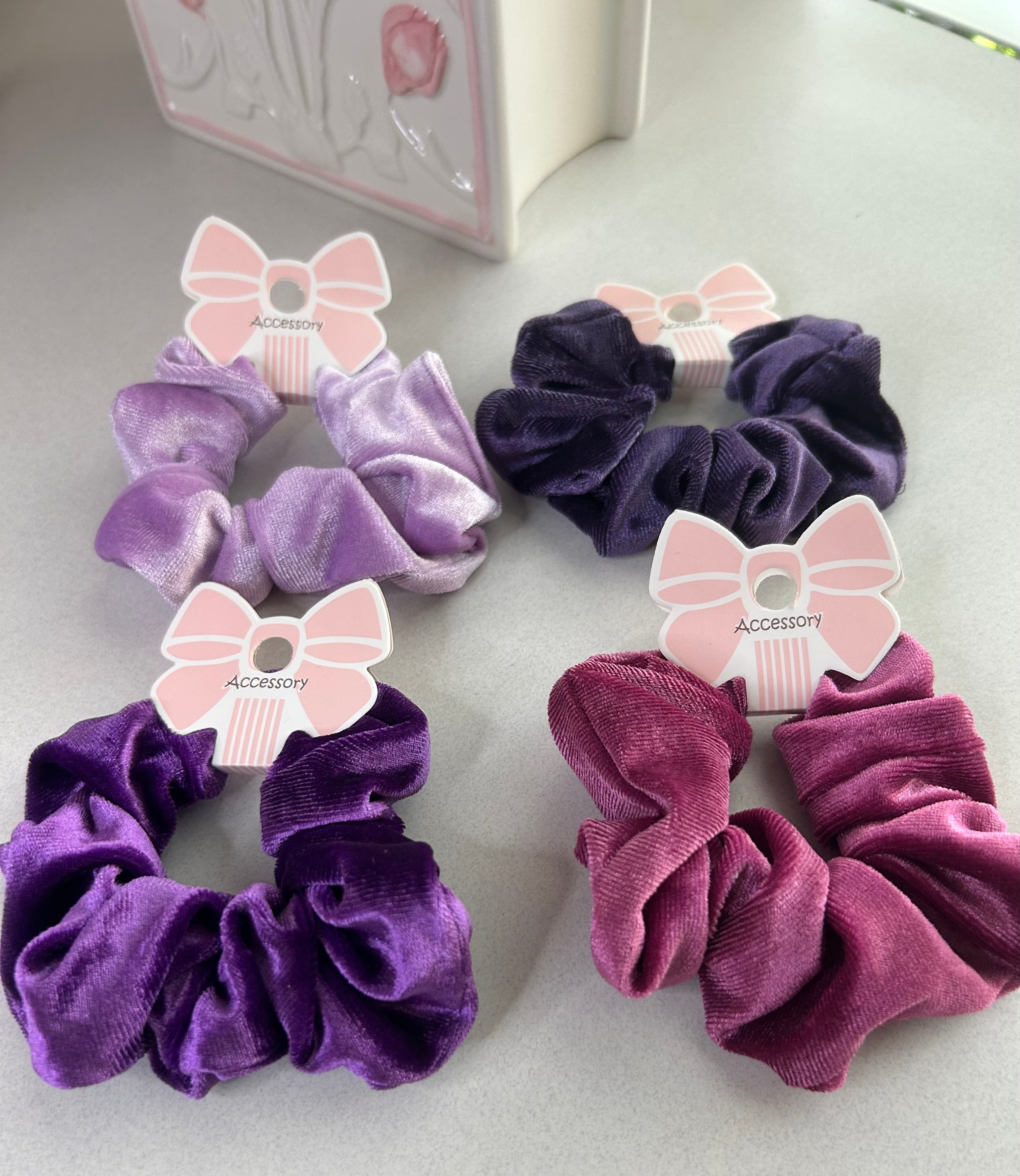 Velvet Hair Scrunchies