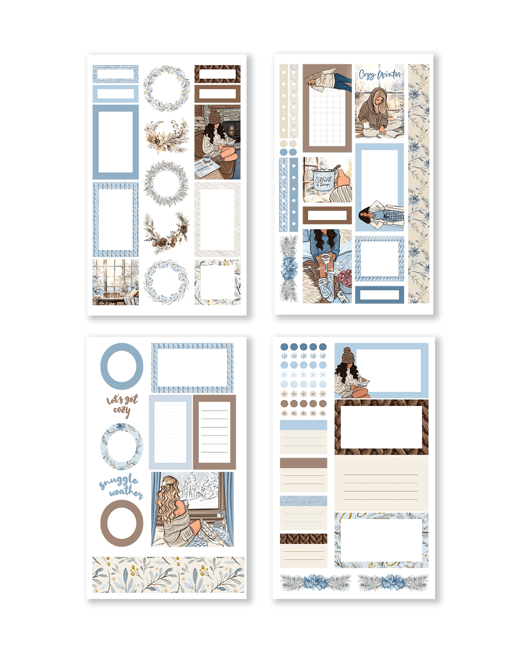 Cozy Winter Planner Sticker Book