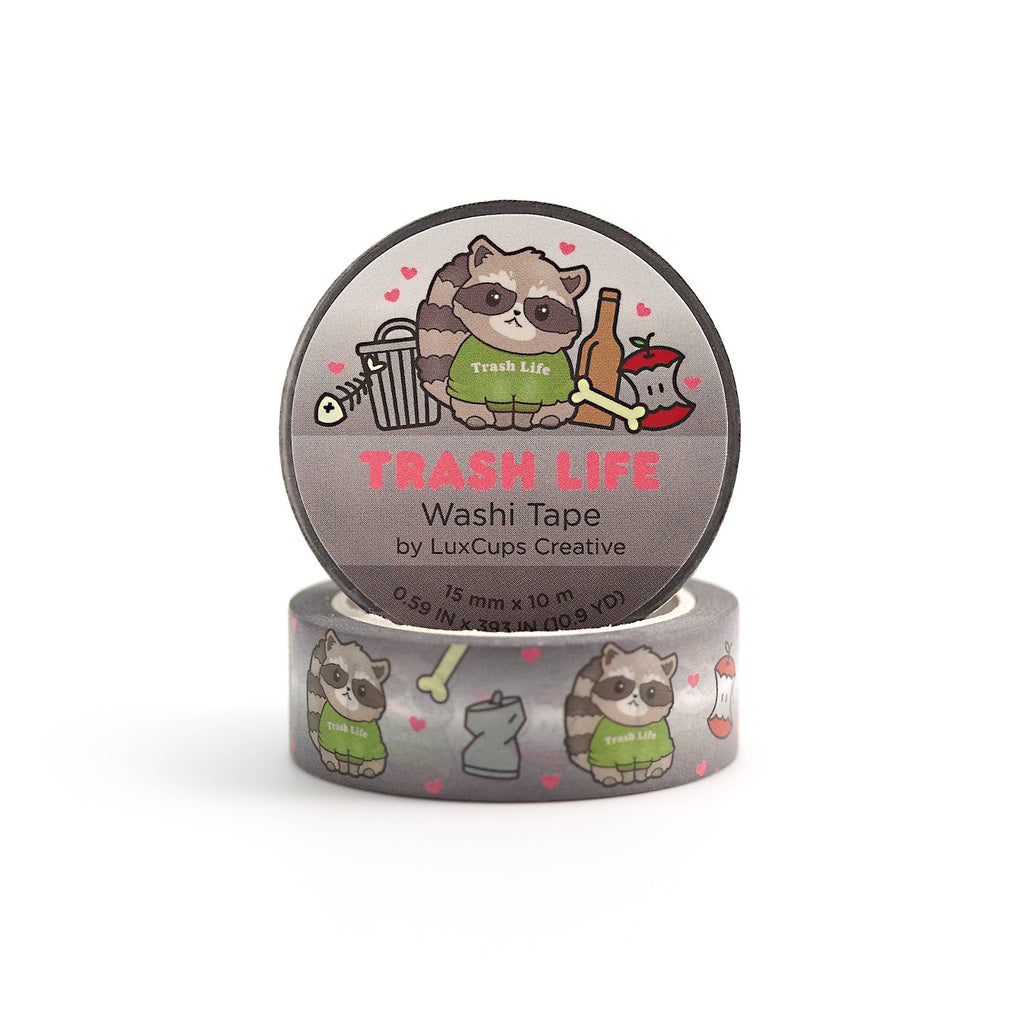 Trash Life Washi Tape - Stationery | Decorative | Low-Tack