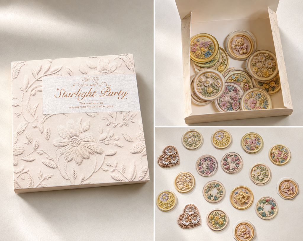 Vintage Scrapbook Paper Stamp