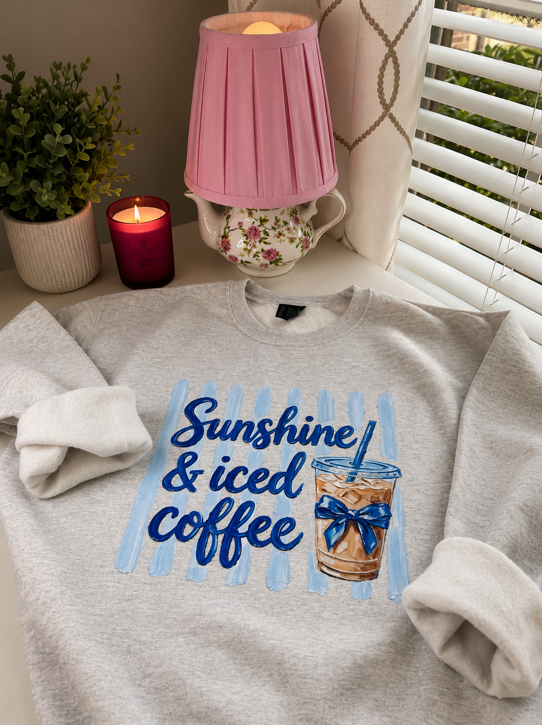 Sunshine & Iced Coffee Crewneck