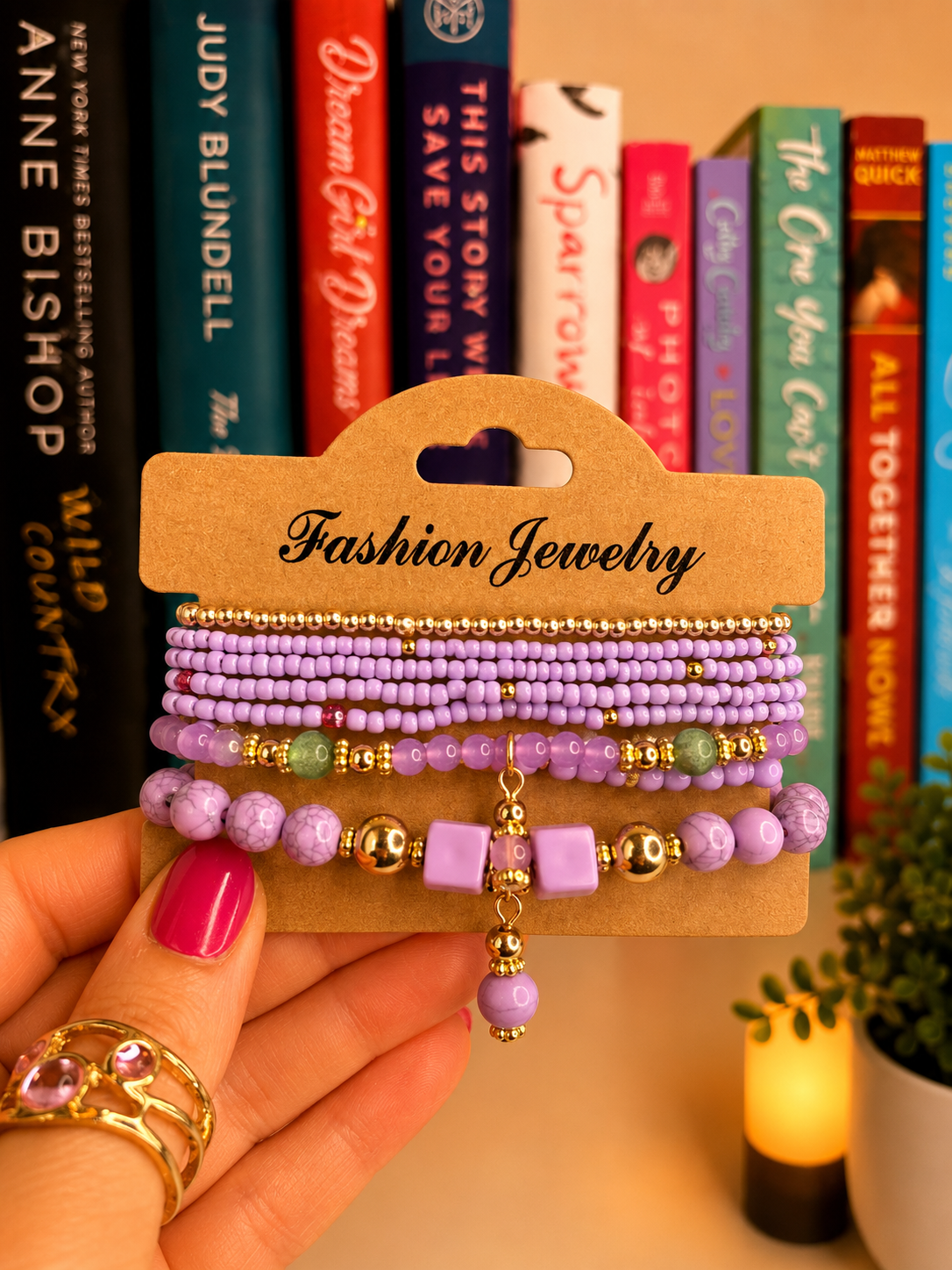 Bohemian Layered Beaded Bracelets