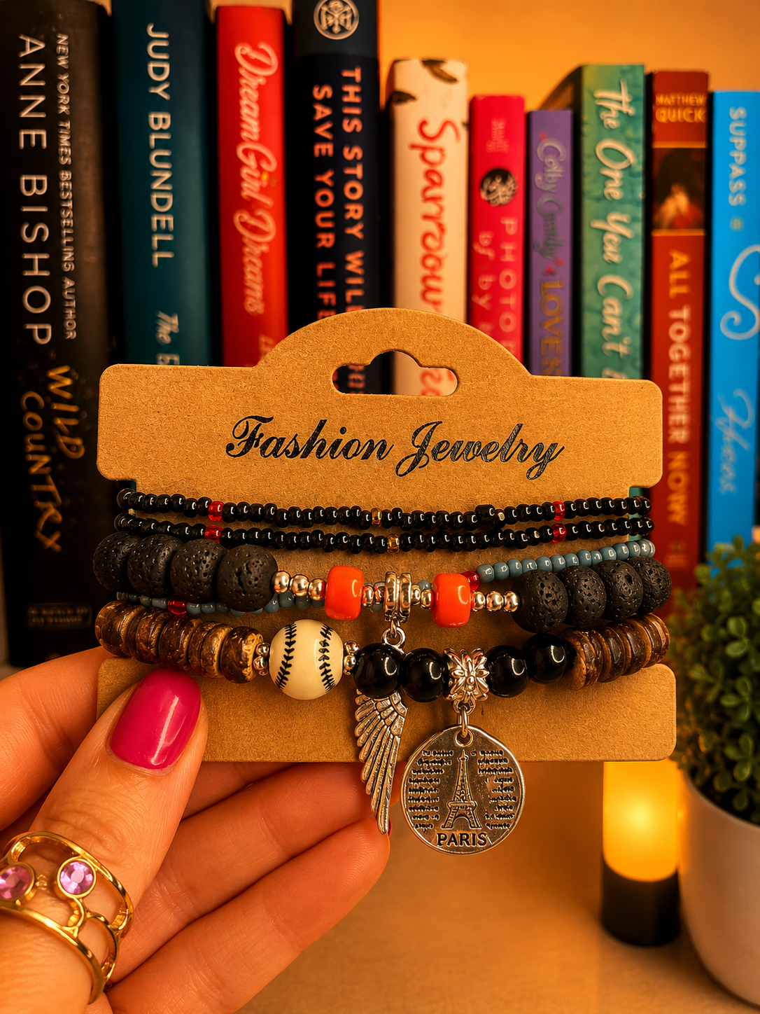 Bohemian Layered Beaded Bracelets