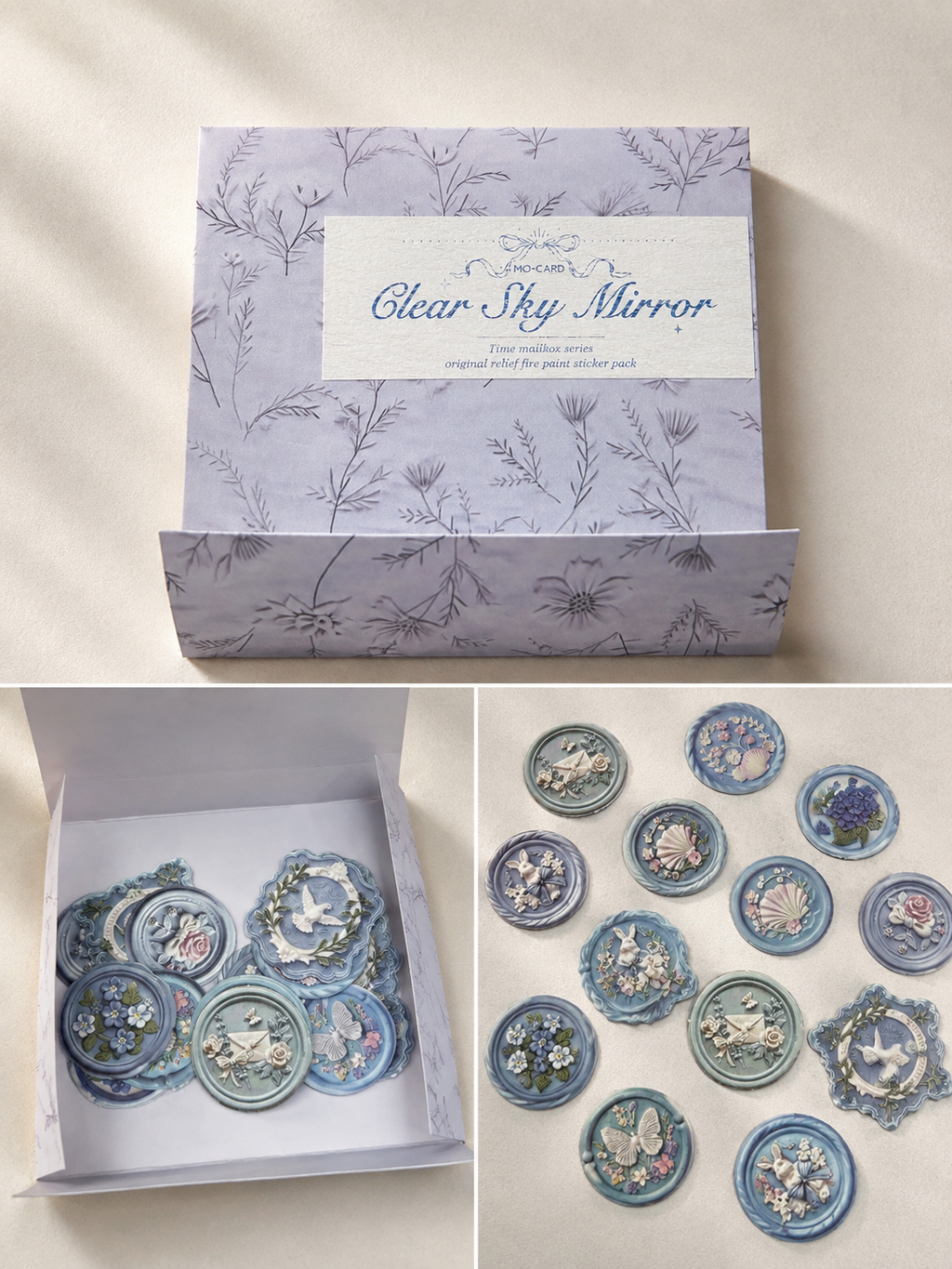 Vintage Scrapbook Paper Stamp