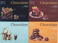 Chocolate Themed Box Stickers 4pk - 200 Stickers Total