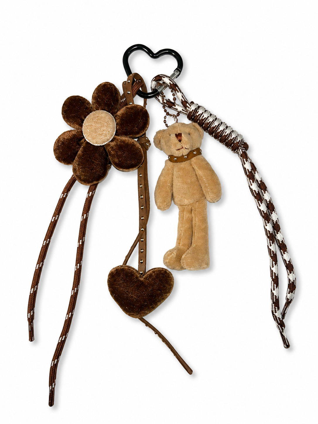 Plush Teddy Bear Bag Charm/Keychain