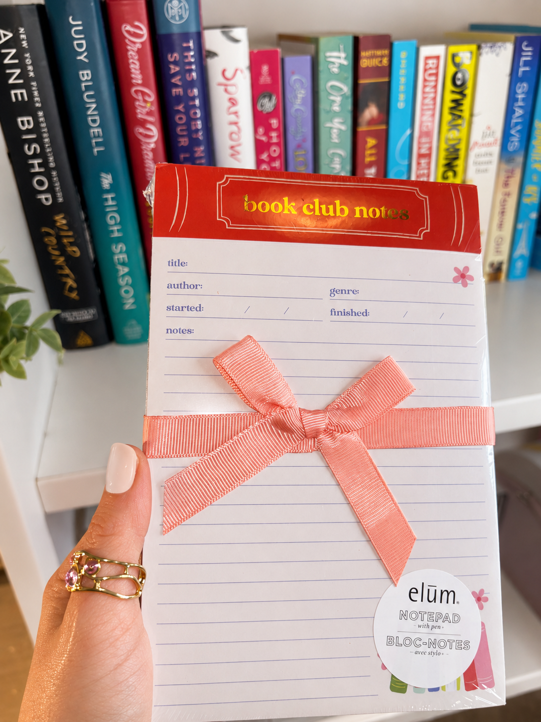 Book Club Notes Notebook