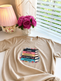 Books T -Shirt in Tan