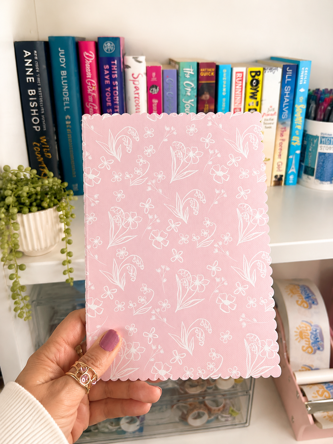 Flower Notebook in Pink