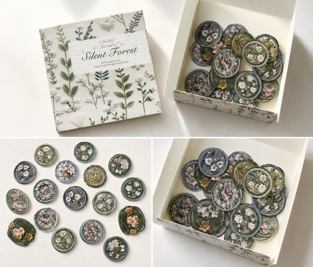 Vintage Scrapbook Paper Stamp