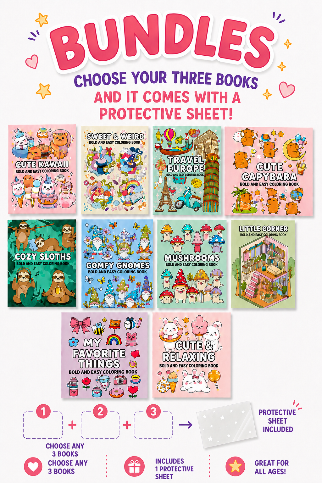 3 Book Build-Your-Own Bundle