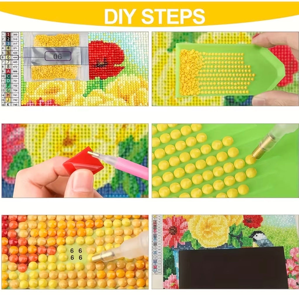 Bookstore Mosaic Rhinestones DIY Kit