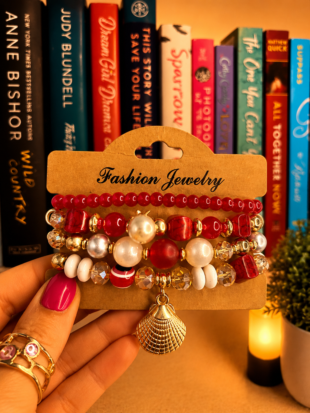 Bohemian Layered Beaded Bracelets