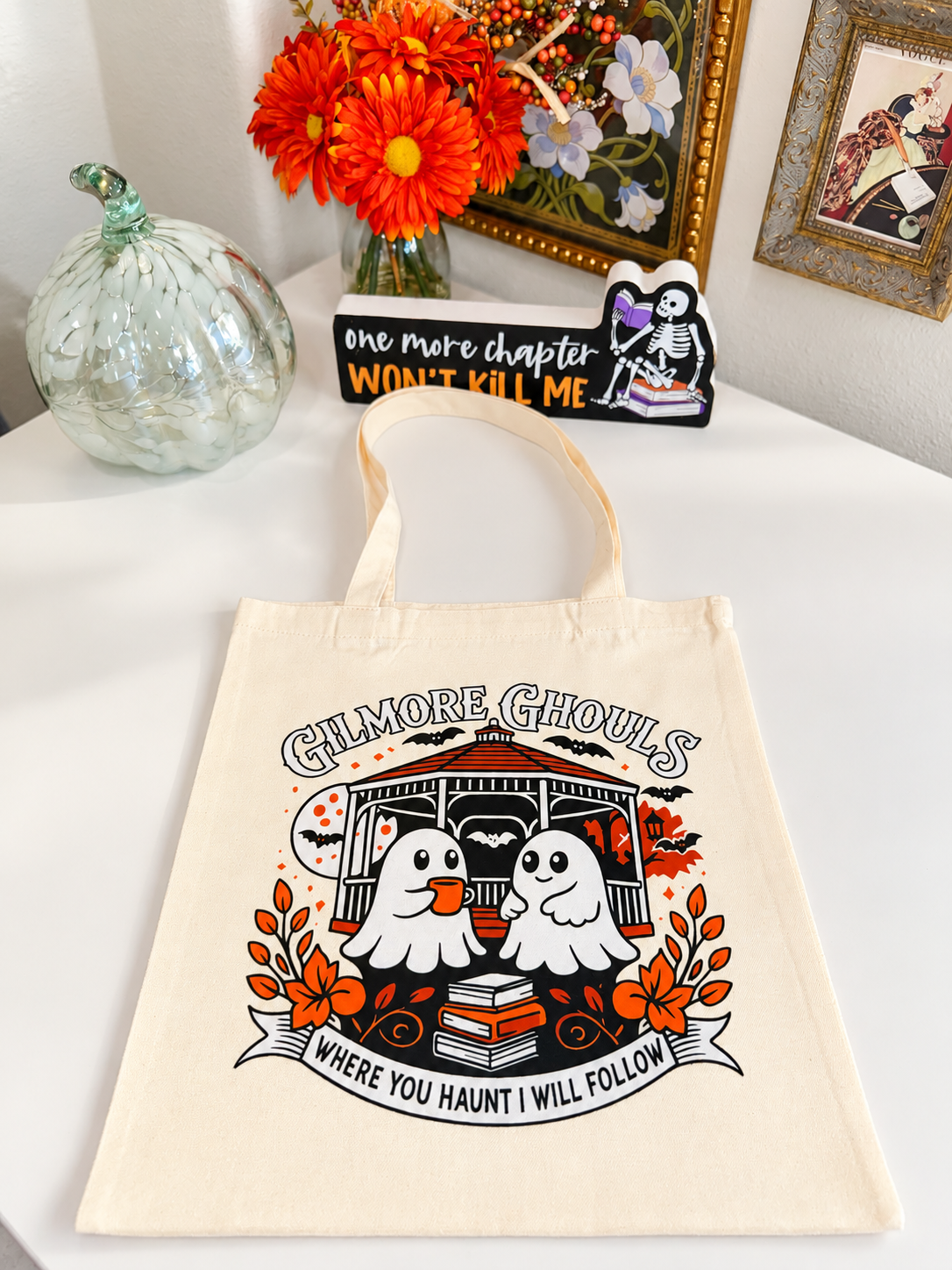Gilmore Ghouls Tote Bag