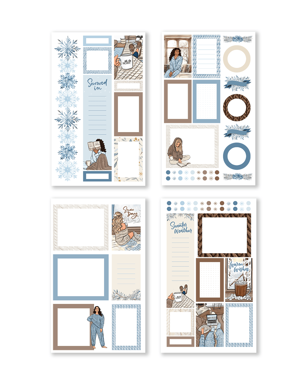 Cozy Winter Planner Sticker Book