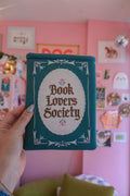 Book Society Embroidered Book/Kindle Sleeve
