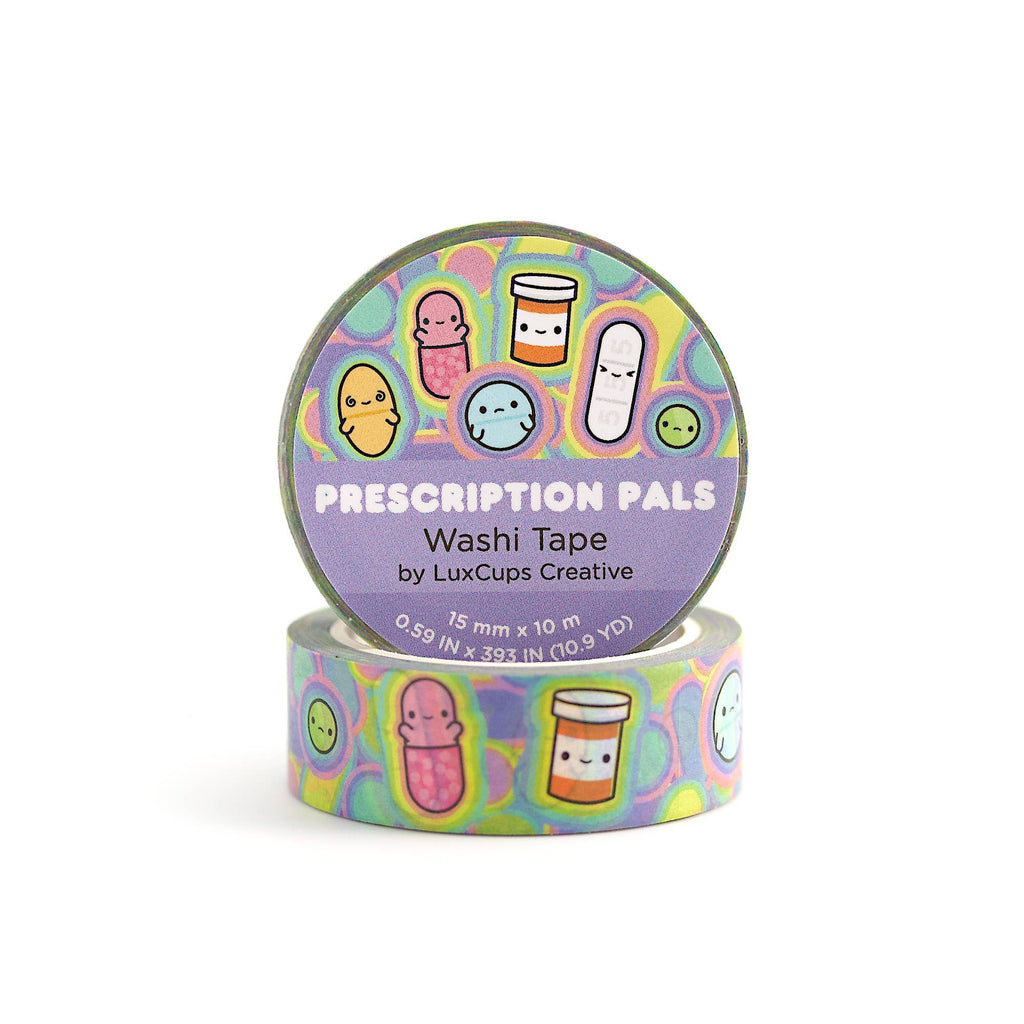 Prescription Pals Washi Tape - Stationery | Decorative Tape