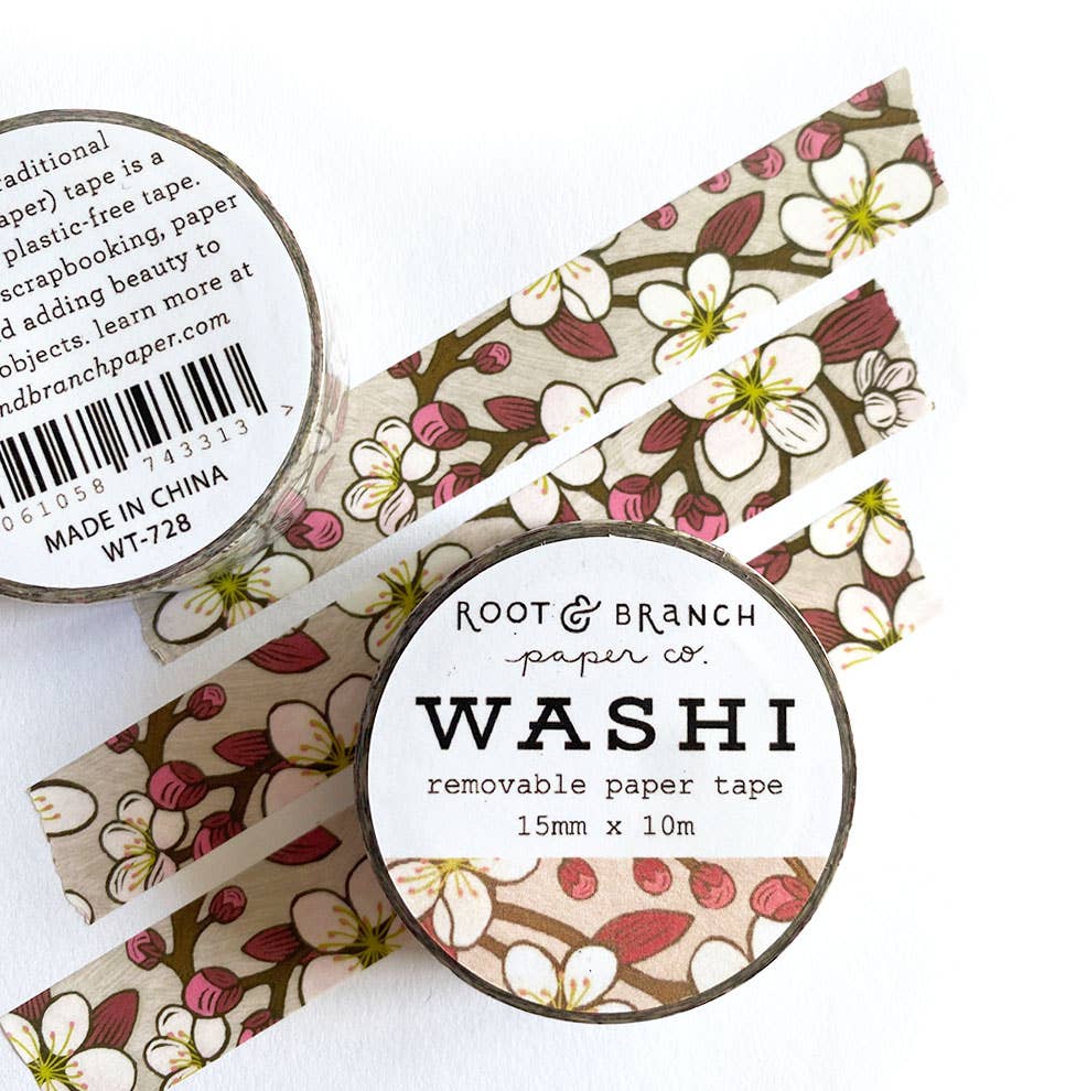 Cherry Blossom Floral Washi Tape