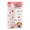 Mini 6 in 1 stamps - Heart - Portable size
