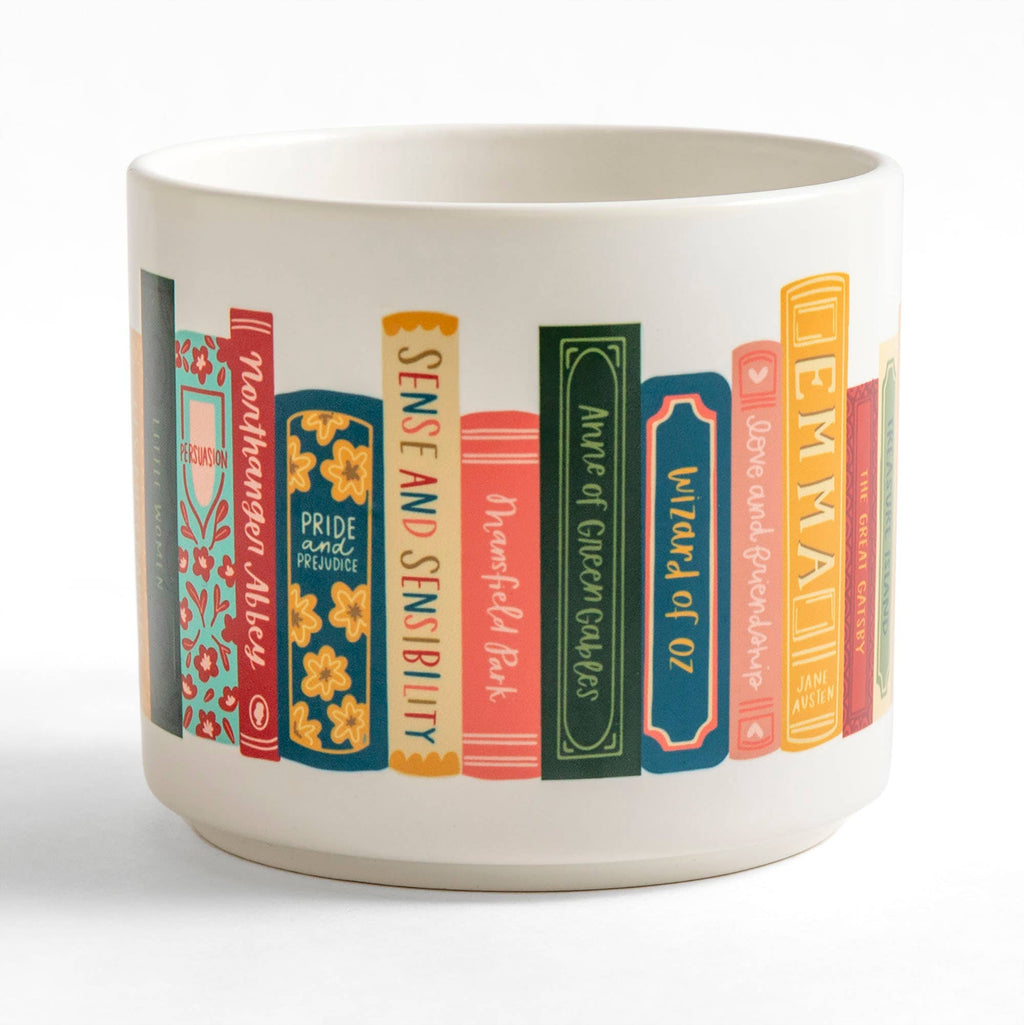 Classic Books Large Ceramic Mug