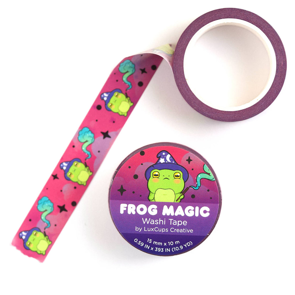 Frog Magic Washi Tape - Stationery | Decorative | Low-Tack
