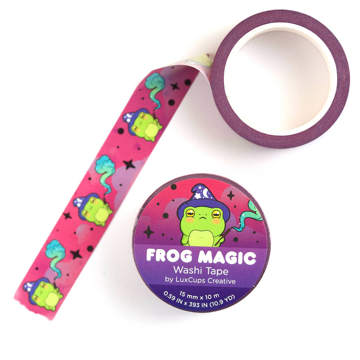 Frog Magic Washi Tape - Stationery | Decorative | Low-Tack