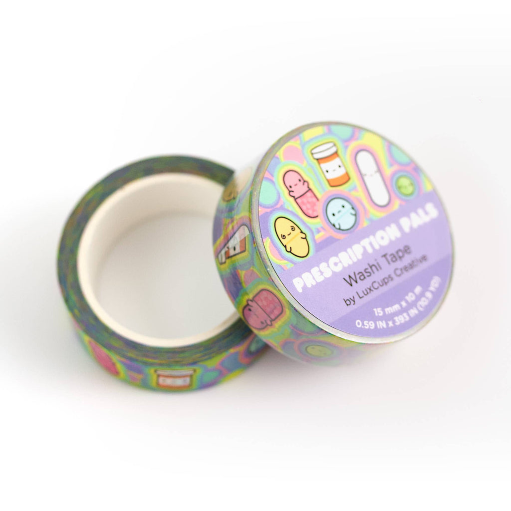 Prescription Pals Washi Tape - Stationery | Decorative Tape