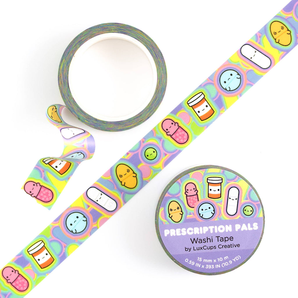 Prescription Pals Washi Tape - Stationery | Decorative Tape