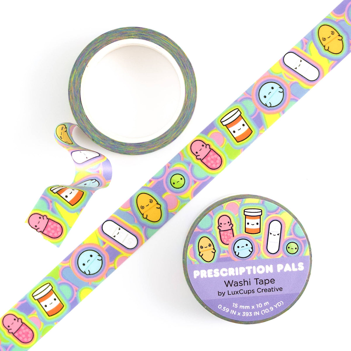 Prescription Pals Washi Tape - Stationery | Decorative Tape