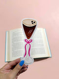 Espresso Martini Die Cut Bookmark
