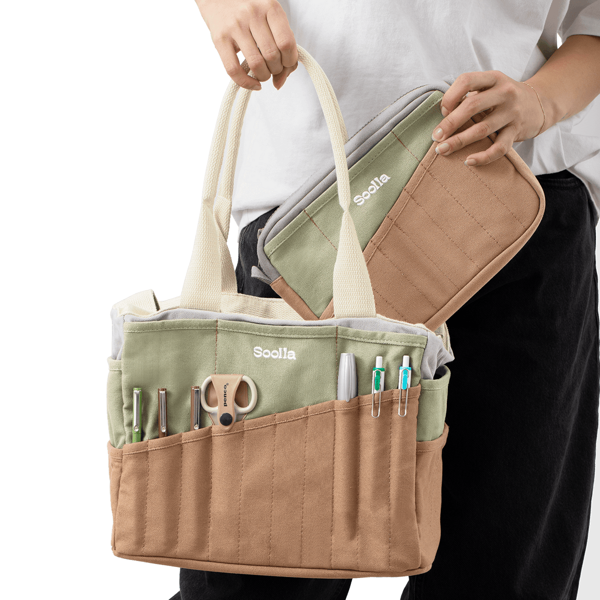 Soolla® Studio Pouch, Aquamarine (Stationery Pouch)