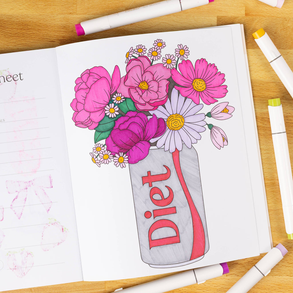 Put A Bow On It Coloring Book | Valentines & Galentines Day