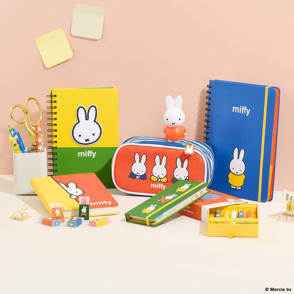 Hardcover Notebook with Enamel Bookmark Classic Miffy