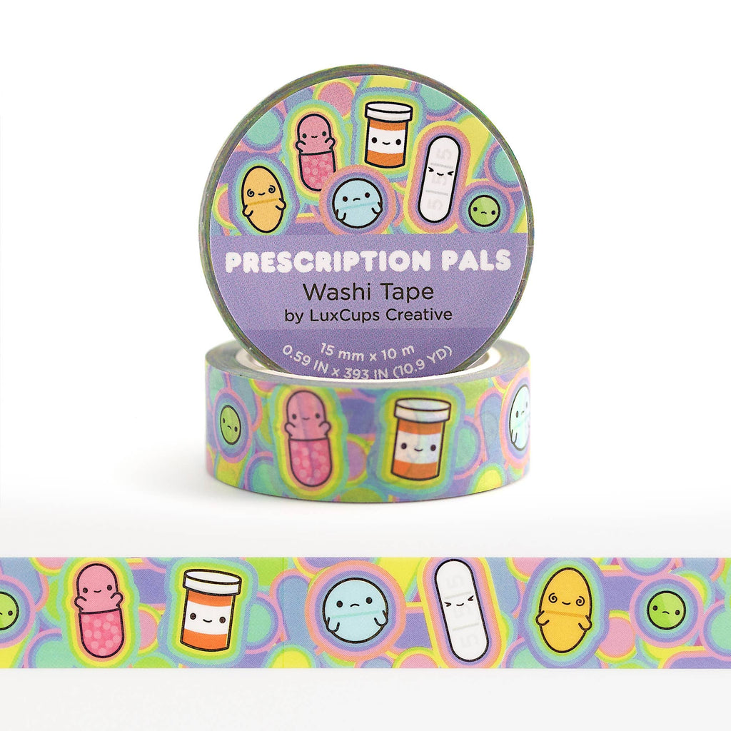 Prescription Pals Washi Tape - Stationery | Decorative Tape