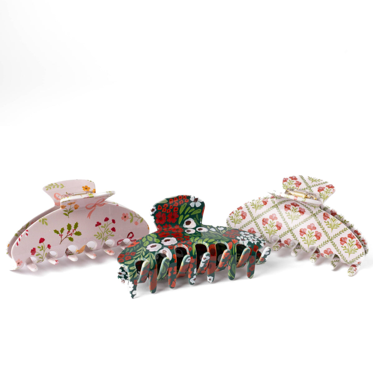 Holiday Claw Clip | Christmas: Bells and Bows