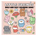 Little Friends Bold and Easy Coloring Book (Spiral)