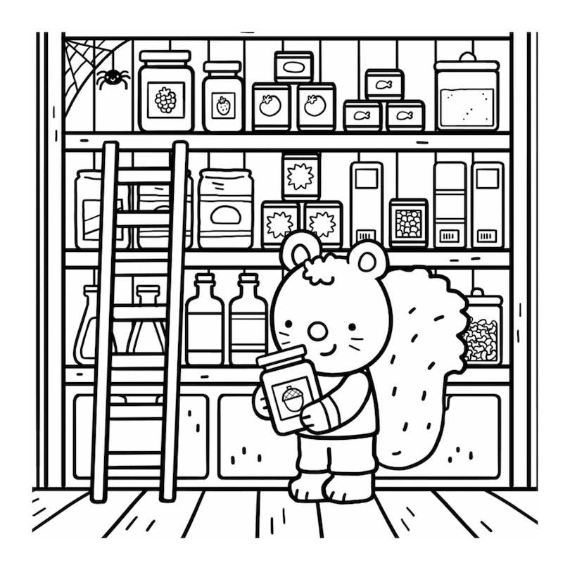 Colouring Corner: Cosy Homes