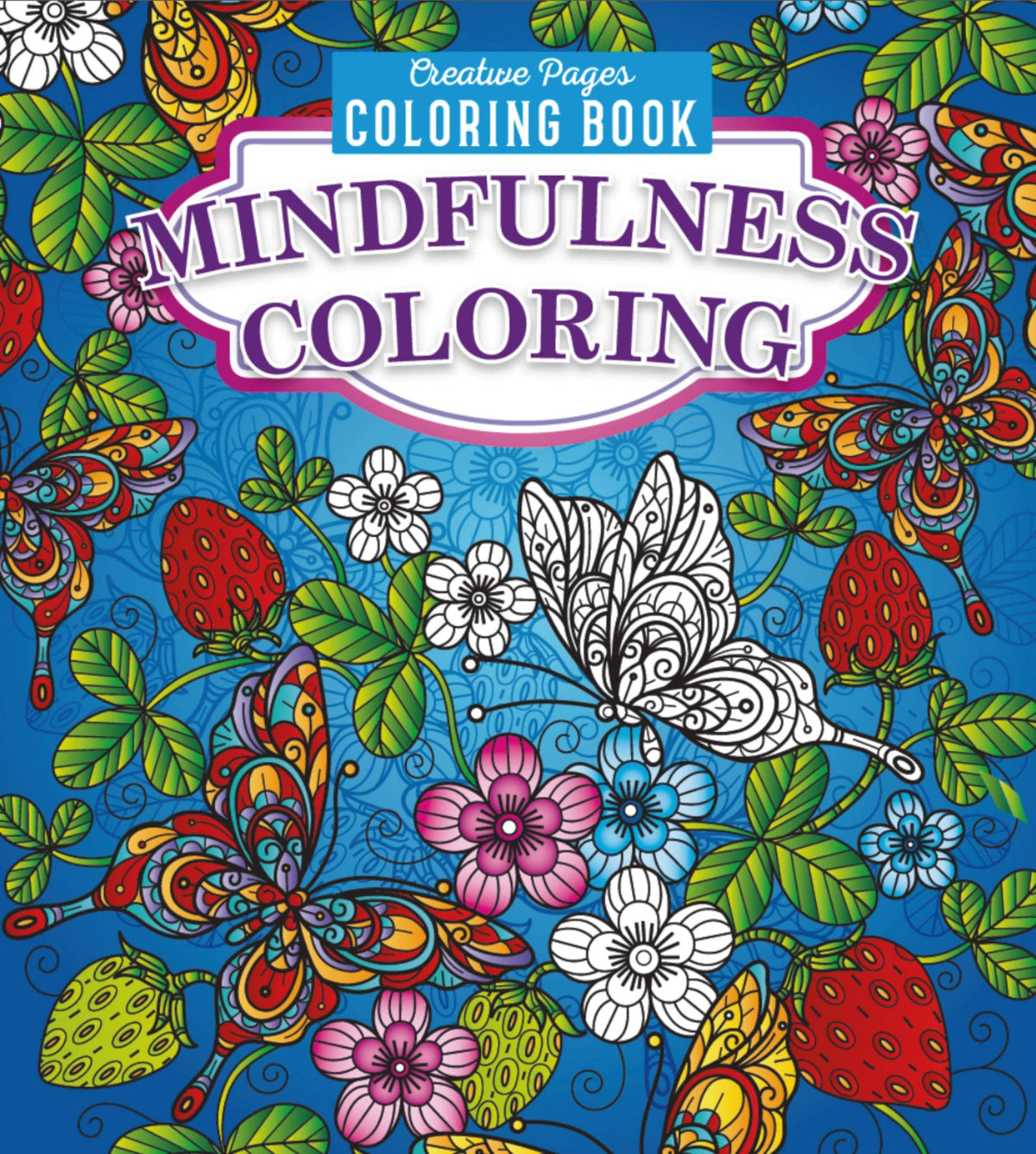 MINDFULNESS COLORING CREATIVE PAGES COLORING BOOK