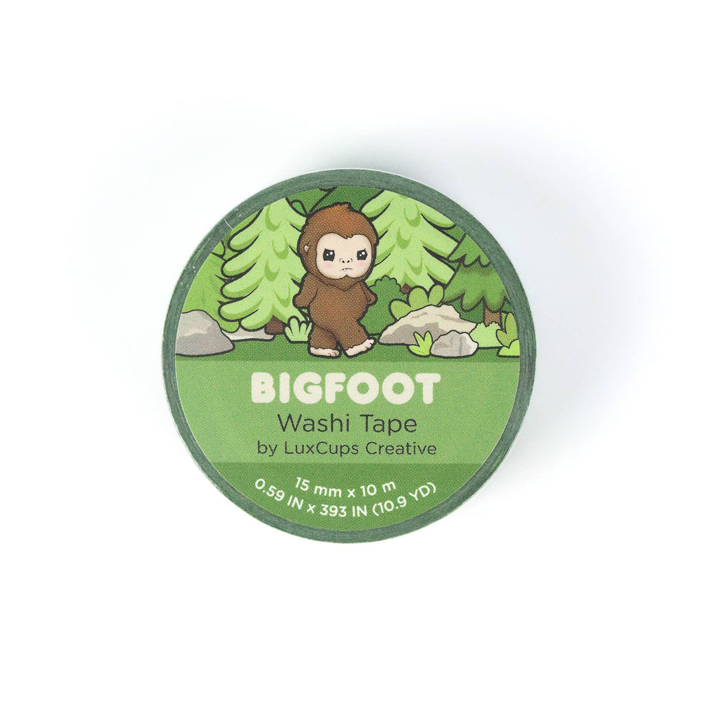 Bigfoot Washi Tape - Stationery | Decorative | Low-Tack Tape