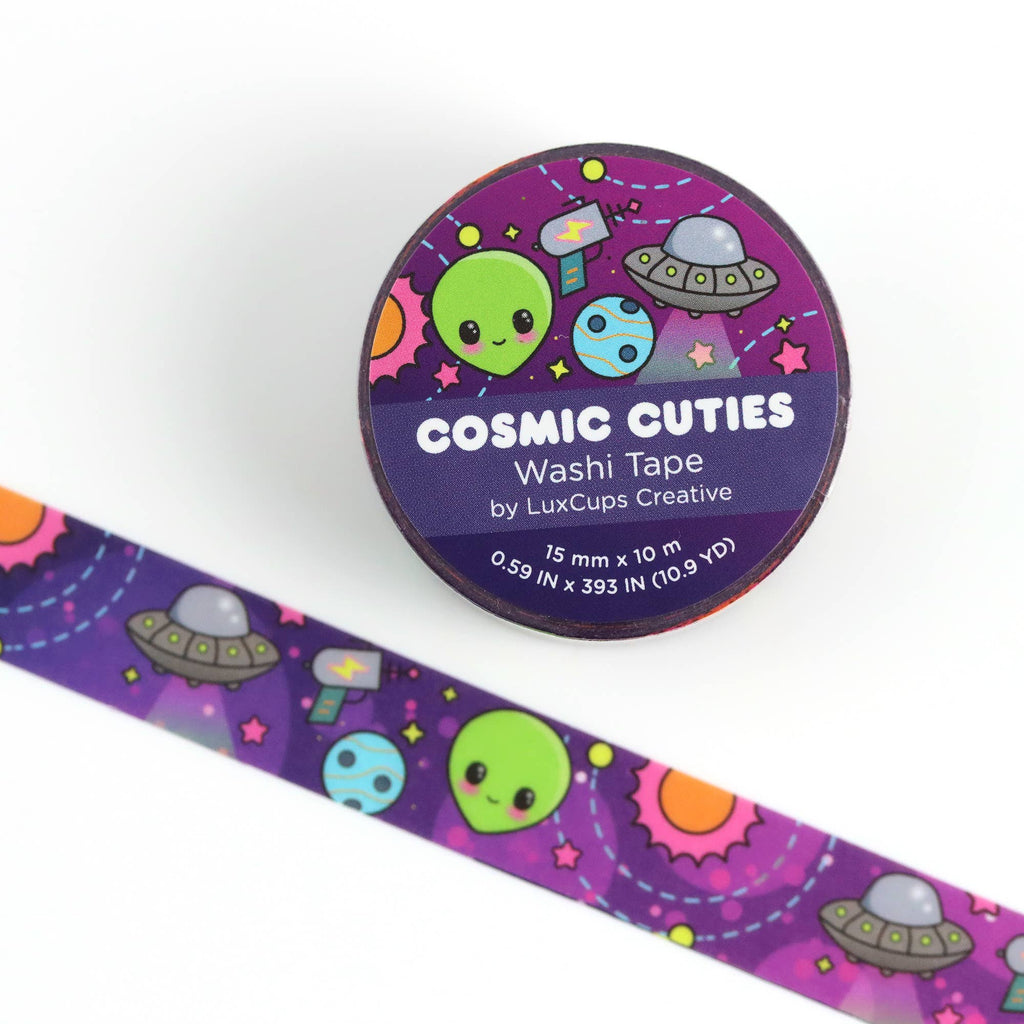 Cosmic Cuties Washi Tape - Stationery | Decorative Tape