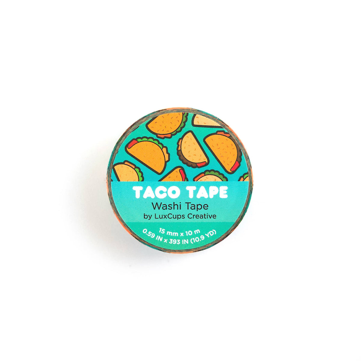 Taco Washi Tape - Stationery | Decorative | Low-Tack | Paper