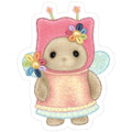 Calico critter fairy sticker
