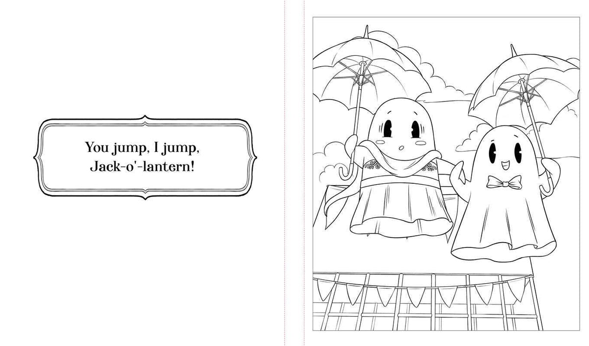 Gilmore Ghouls A Spooky Hollow Coloring Book