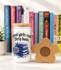 Good Girls 16oz Bamboo Lid Glass Cup